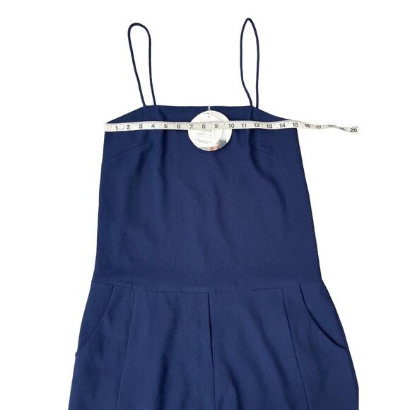 Finders Keepers Crystal Air‎ Jumpsuit Navy Blue Slouchy Size Small NWT NEW $165 - Picture 9 of 15